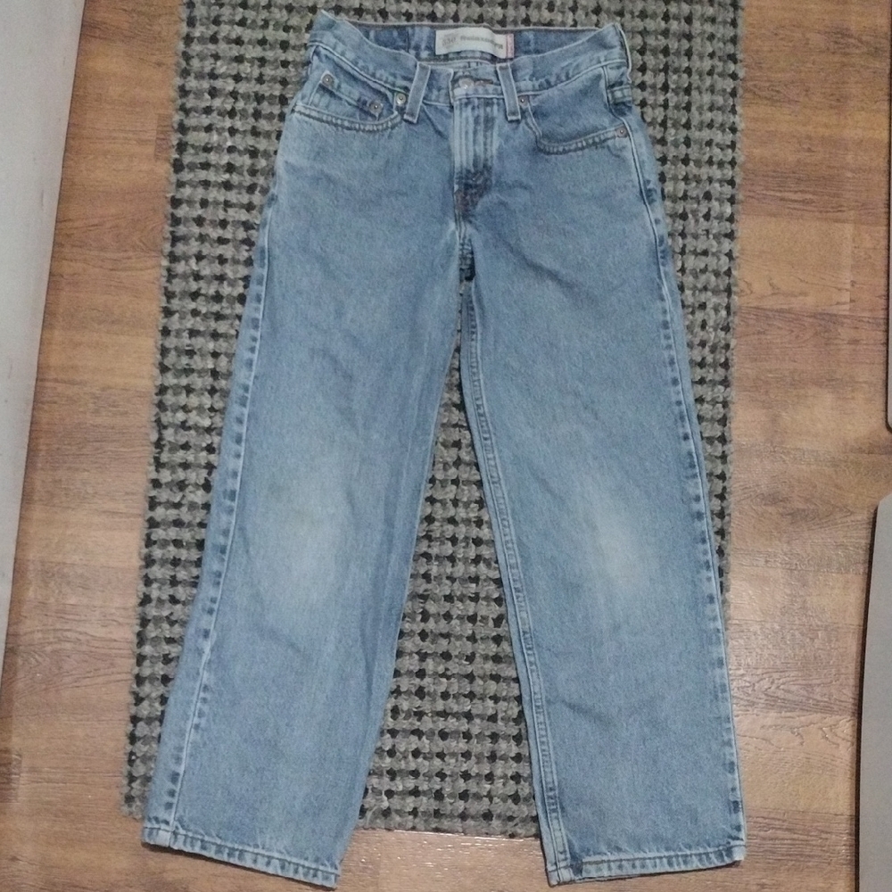 Boys Light Blue 550 Relaxed Fit Jeans - Picture 1 of 11
